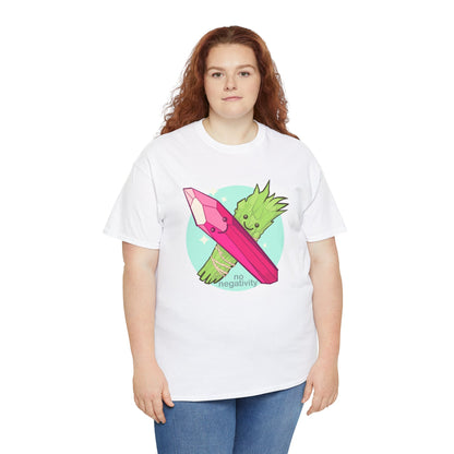 No Negativity Unisex Heavy Cotton Tee