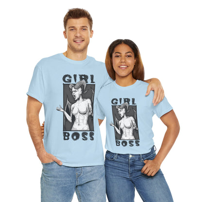 Girl Boss Unisex Heavy Cotton Tee