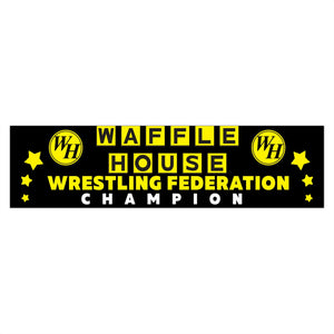 Waffle Wrestling Bumper Stickers