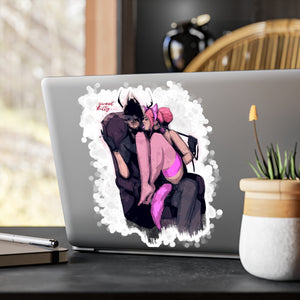 Deer Daddy Series 6: Sweet Kitty Kiss-Cut Vinyl Decal