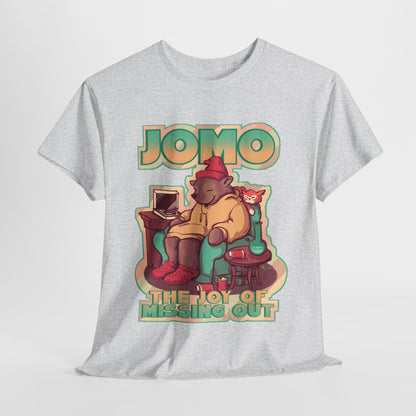 JOMO Unisex Heavy Cotton Tee