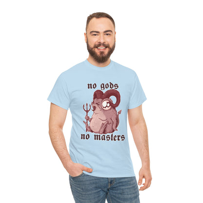 No Gods No Masters Unisex Heavy Cotton Tee