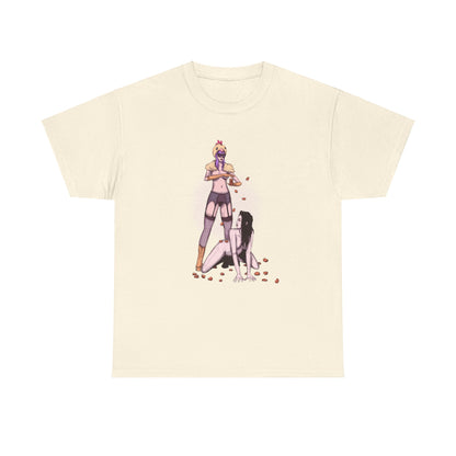 Chicken Nugget Rain Unisex Heavy Cotton Tee