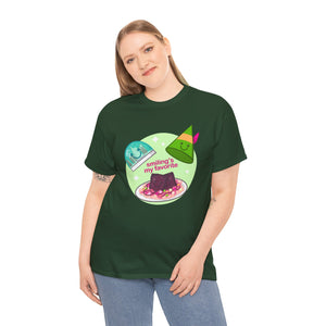 Smiling's My Favorite Unisex Heavy Cotton Tee