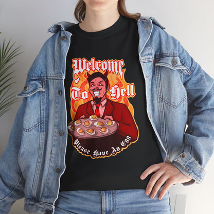 Deviled Eggs Unisex Heavy Cotton Tee