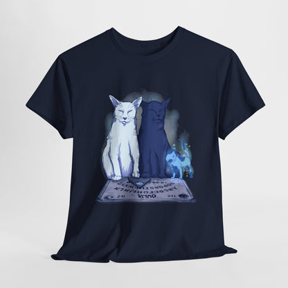 Ghost Kitten Unisex Heavy Cotton Tee