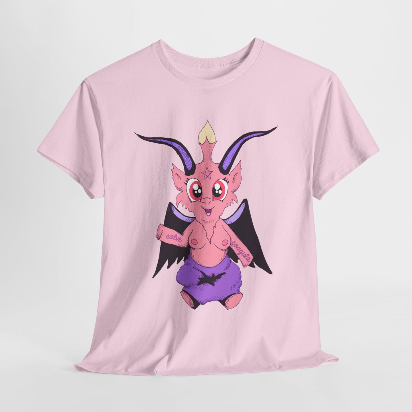 Little Baphomet Unisex Heavy Cotton Tee