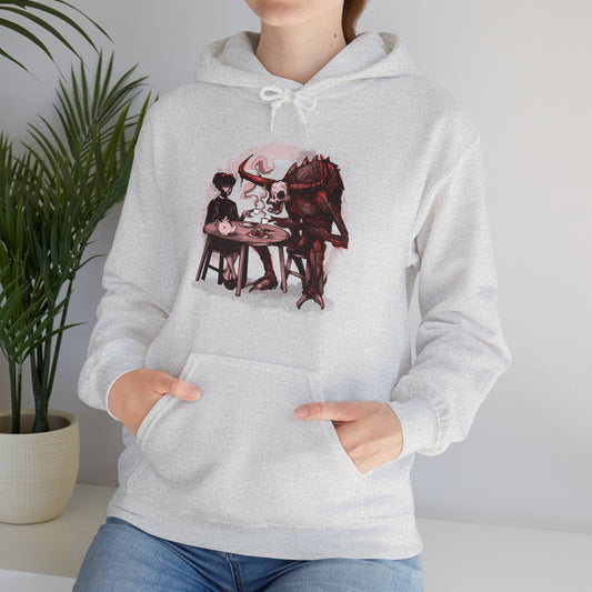 Demon Breakfast Unisex Heavy Blend Hooded Sweatshirt