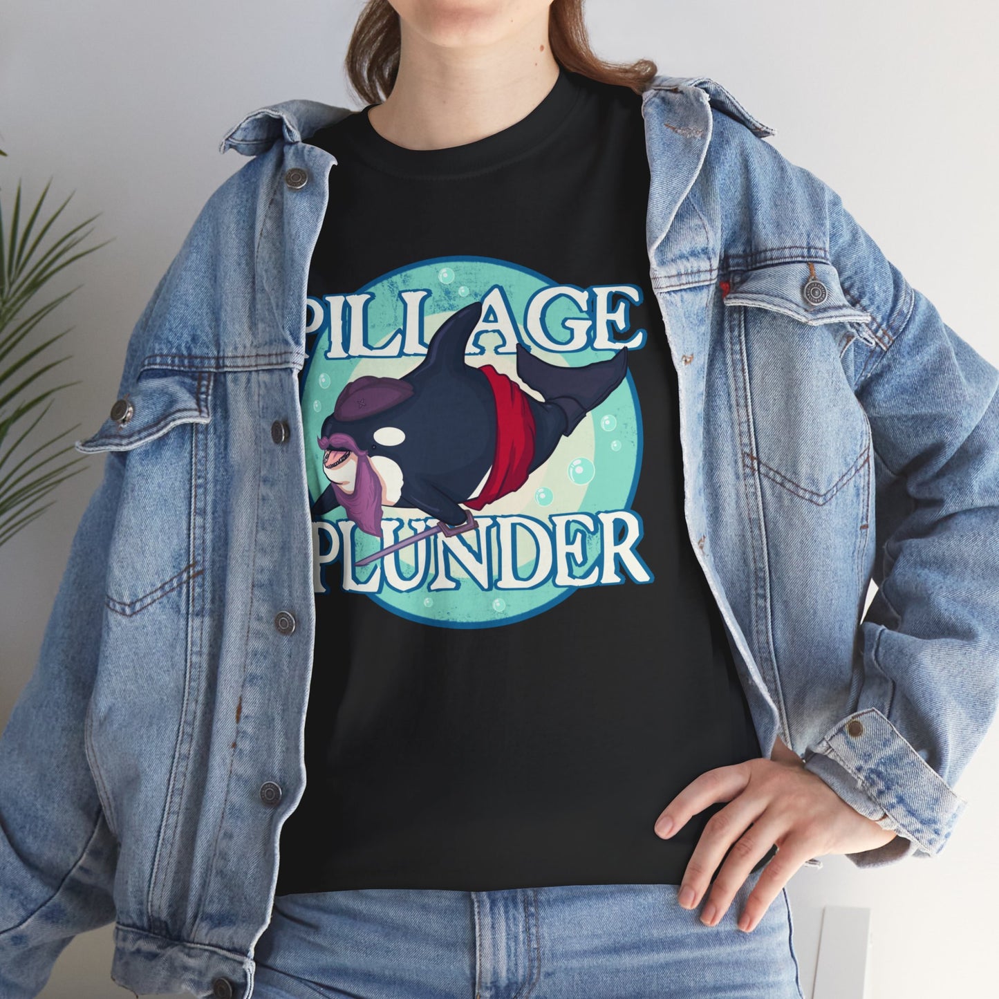 Plunder & Pillage Unisex Heavy Cotton Tee