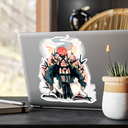 Pumpkin Queen Kiss-Cut Vinyl Decal