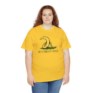 Gadsden Worm Unisex Heavy Cotton Tee