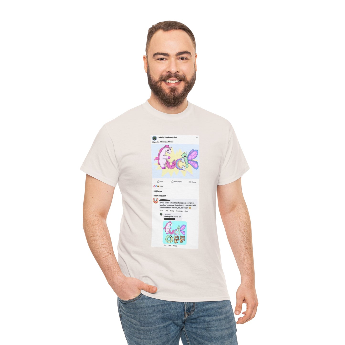 Troll AF Unisex Heavy Cotton Tee