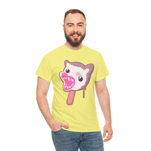 Opossum Popsicle Unisex Heavy Cotton Tee