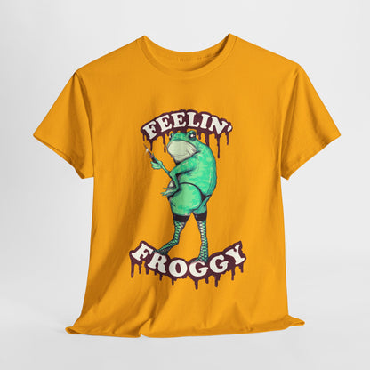 Feelin Froggy Unisex Heavy Cotton Tee