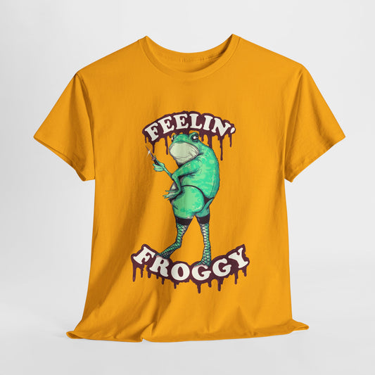 Feelin Froggy Unisex Heavy Cotton Tee