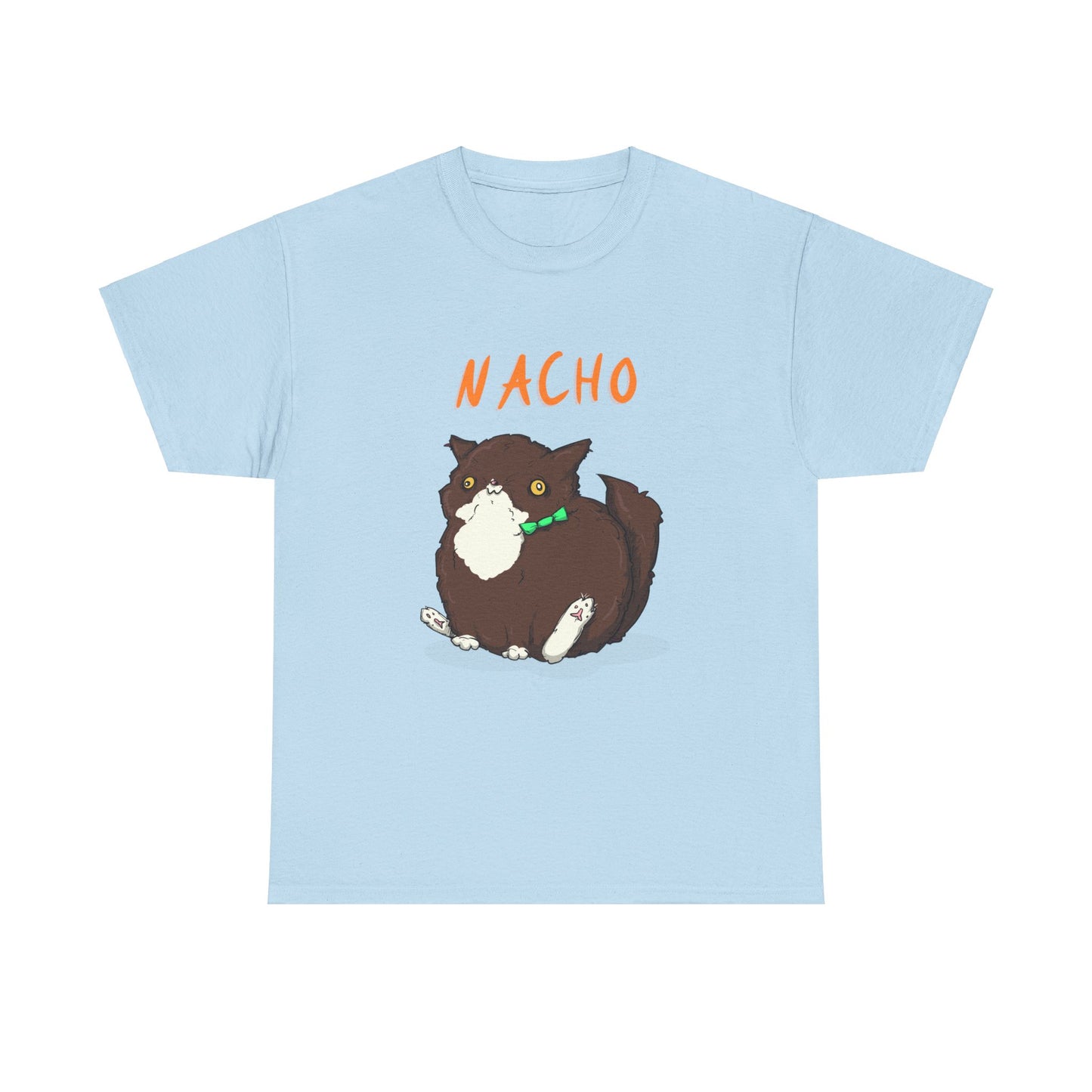Nacho The Cat Unisex Heavy Cotton Tee