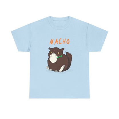Nacho The Cat Unisex Heavy Cotton Tee