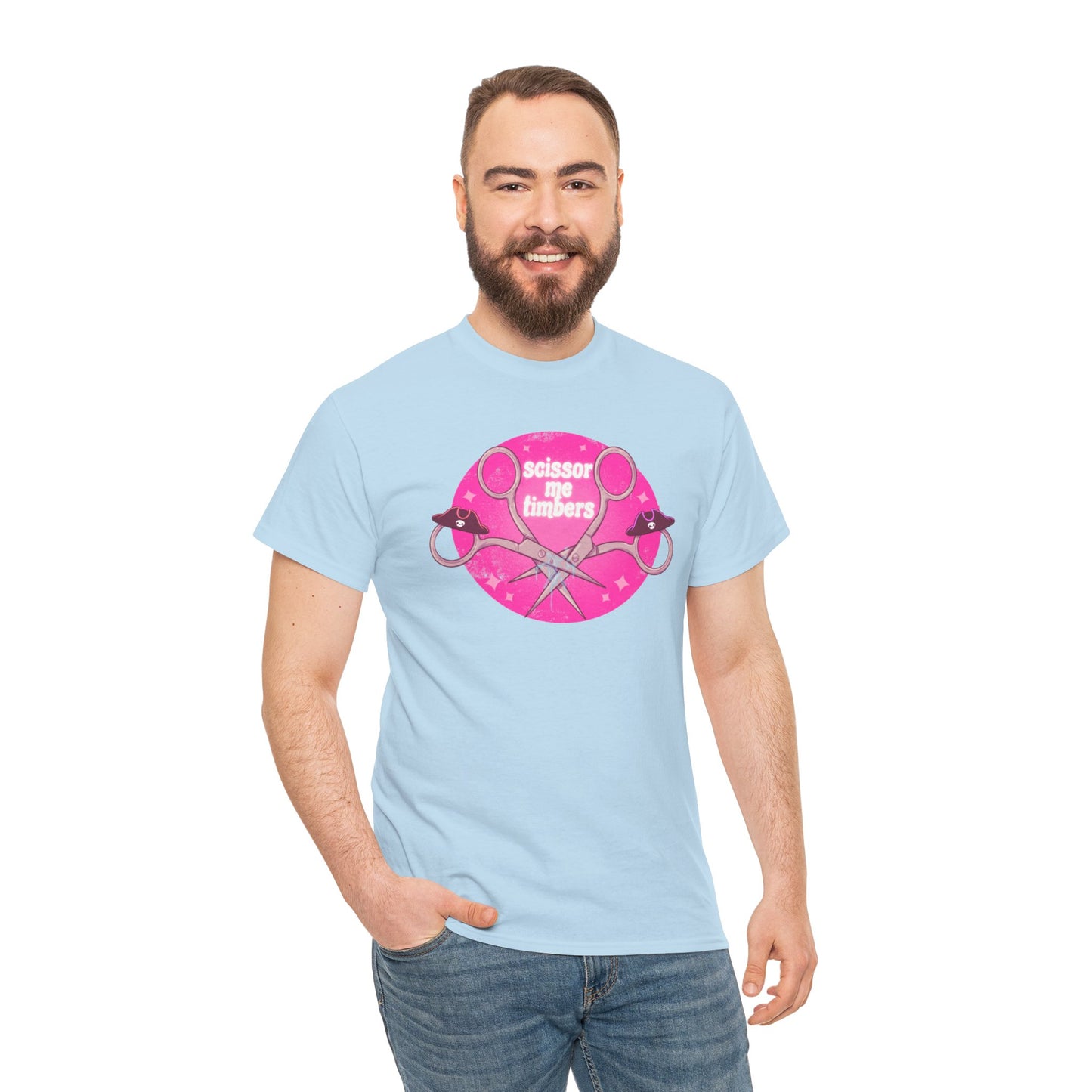 Scissor Me Timbers Unisex Heavy Cotton Tee