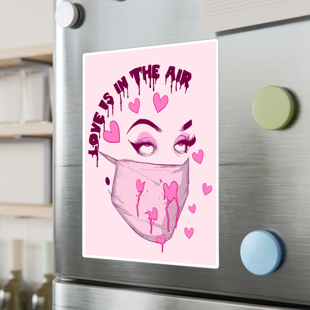 Love Is In The Air Kiss-Cut Vinyl Decal