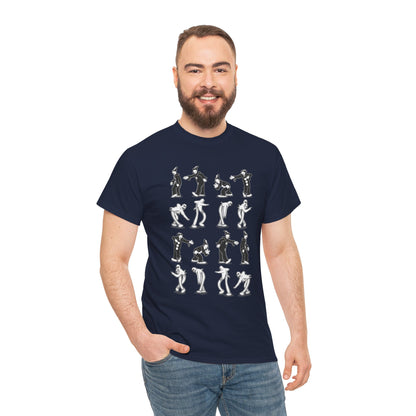 Spooky Two Step Unisex Heavy Cotton Tee