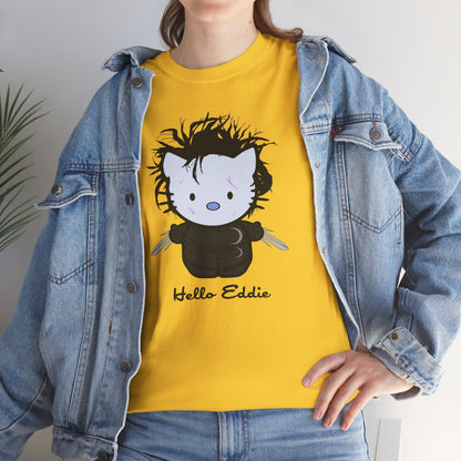Hello Eddie Unisex Heavy Cotton Patreon Tee