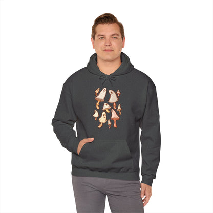 Spooky Mushrooms Unisex Heavy Blend Hooded Sweatshirt