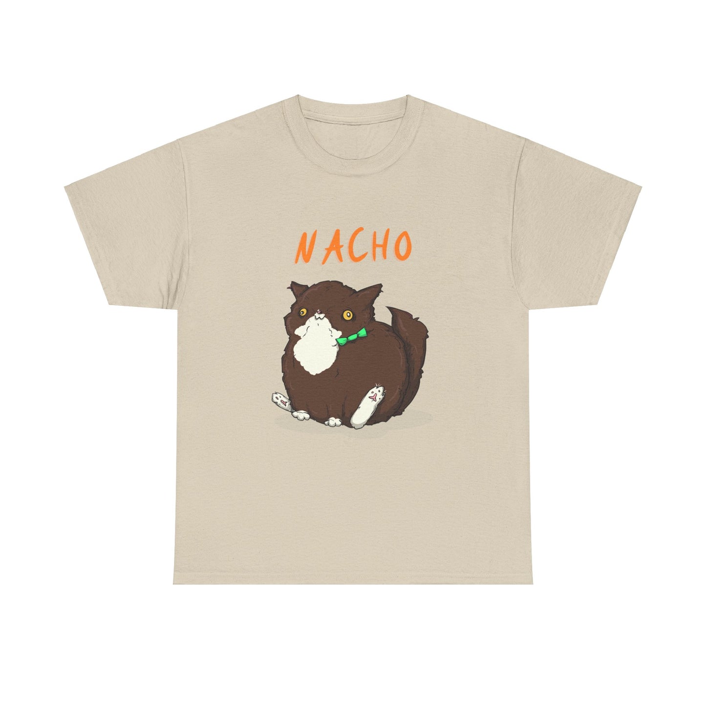 Nacho The Cat Unisex Heavy Cotton Tee