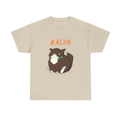 Nacho The Cat Unisex Heavy Cotton Tee