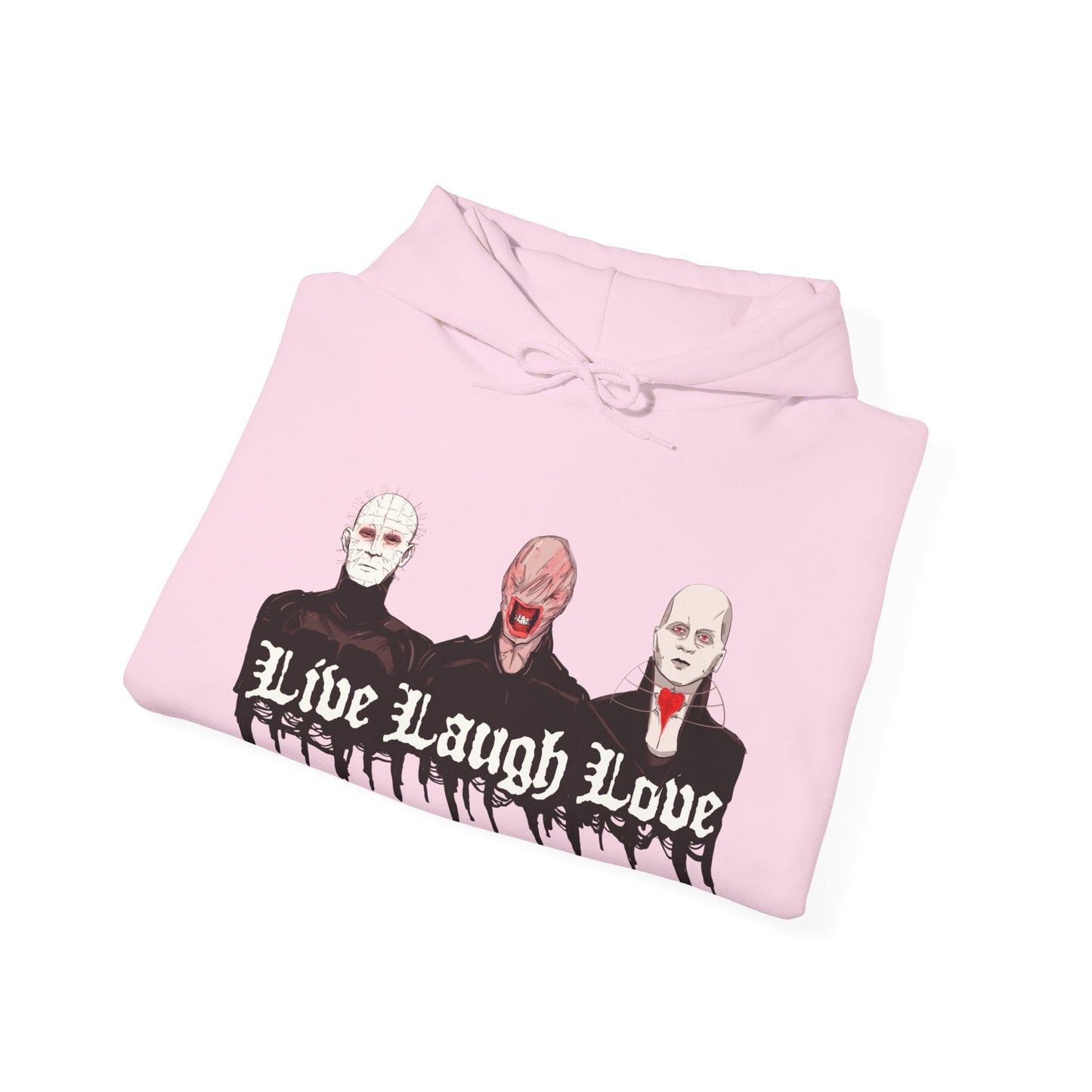 Live Laugh Suffer Unisex Heavy Blend Hooded Sweatshirt