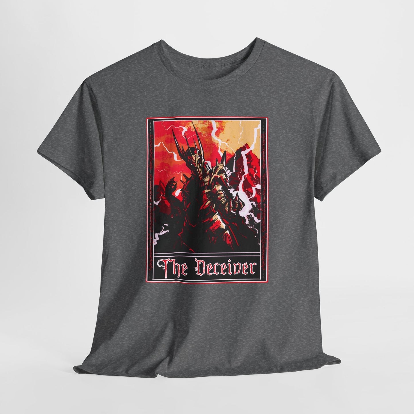The Deceiver Tarot Unisex Heavy Cotton Tee