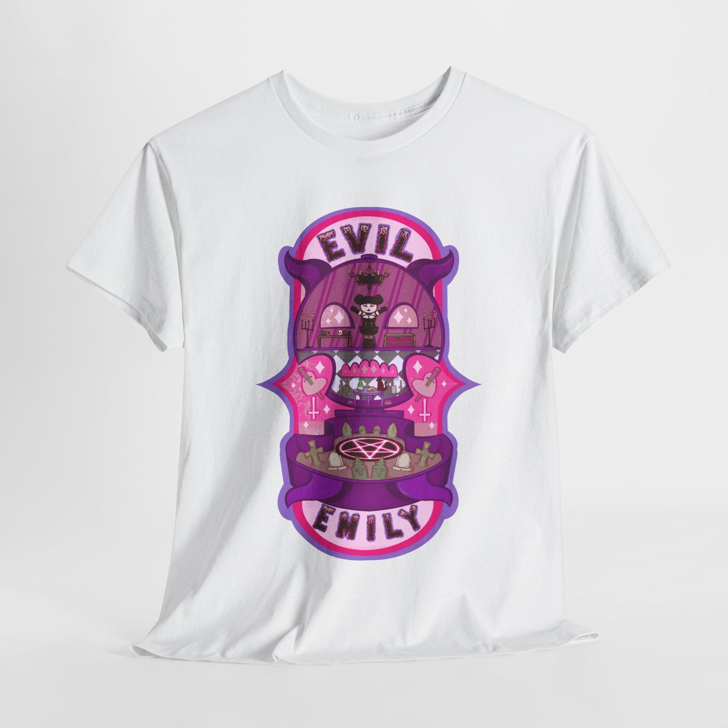 Evil Emily Unisex Heavy Cotton Tee