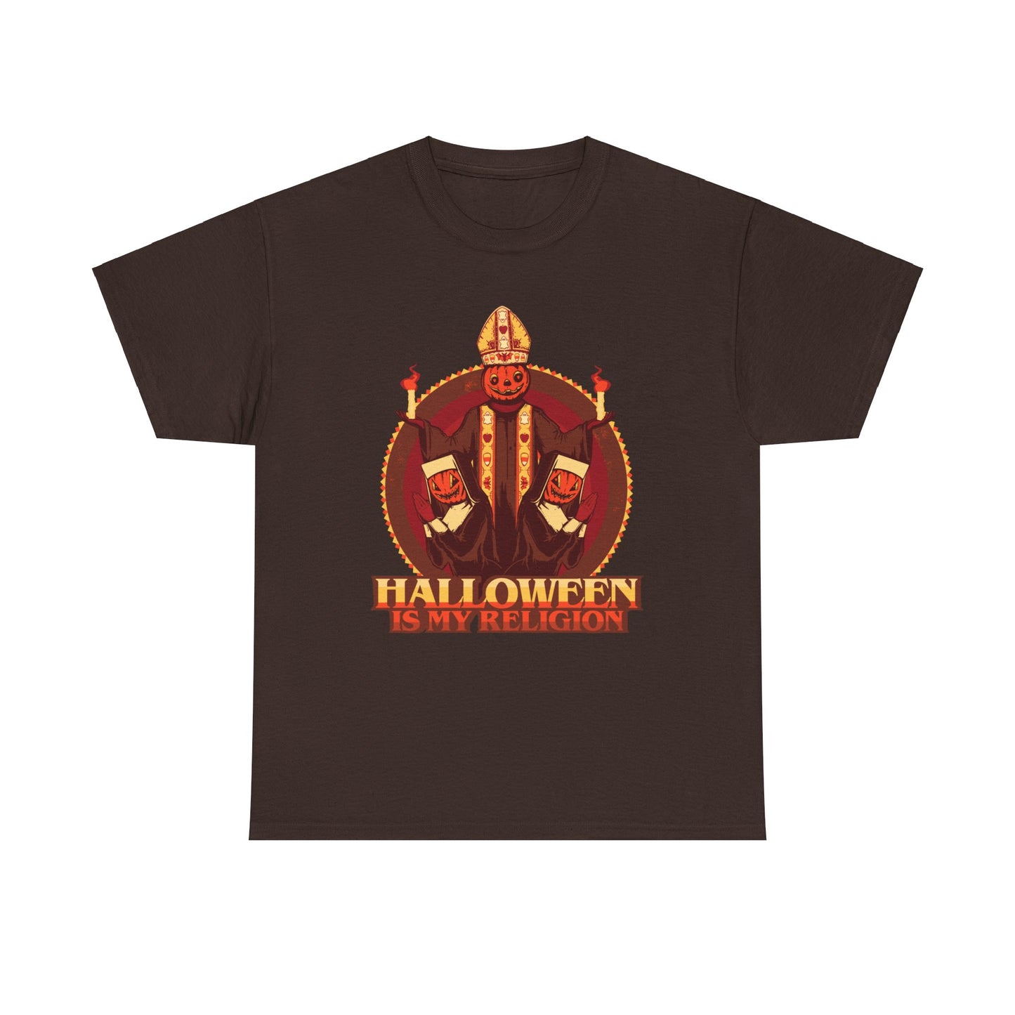 Halloween Is My Religion Unisex Heavy Cotton Tee