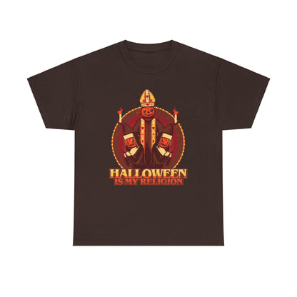 Halloween Is My Religion Unisex Heavy Cotton Tee