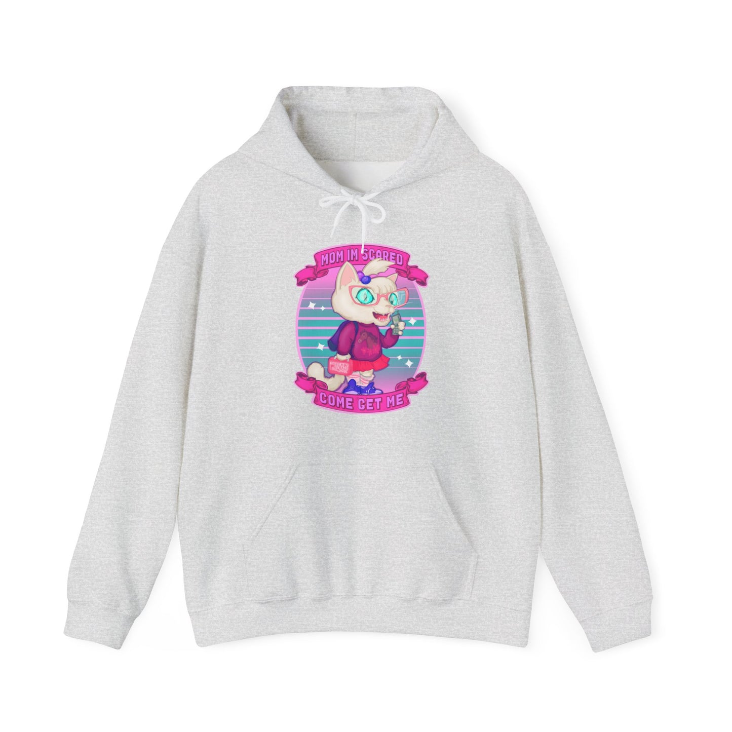 Mom I'm Scared Unisex Heavy Blend Hooded Sweatshirt
