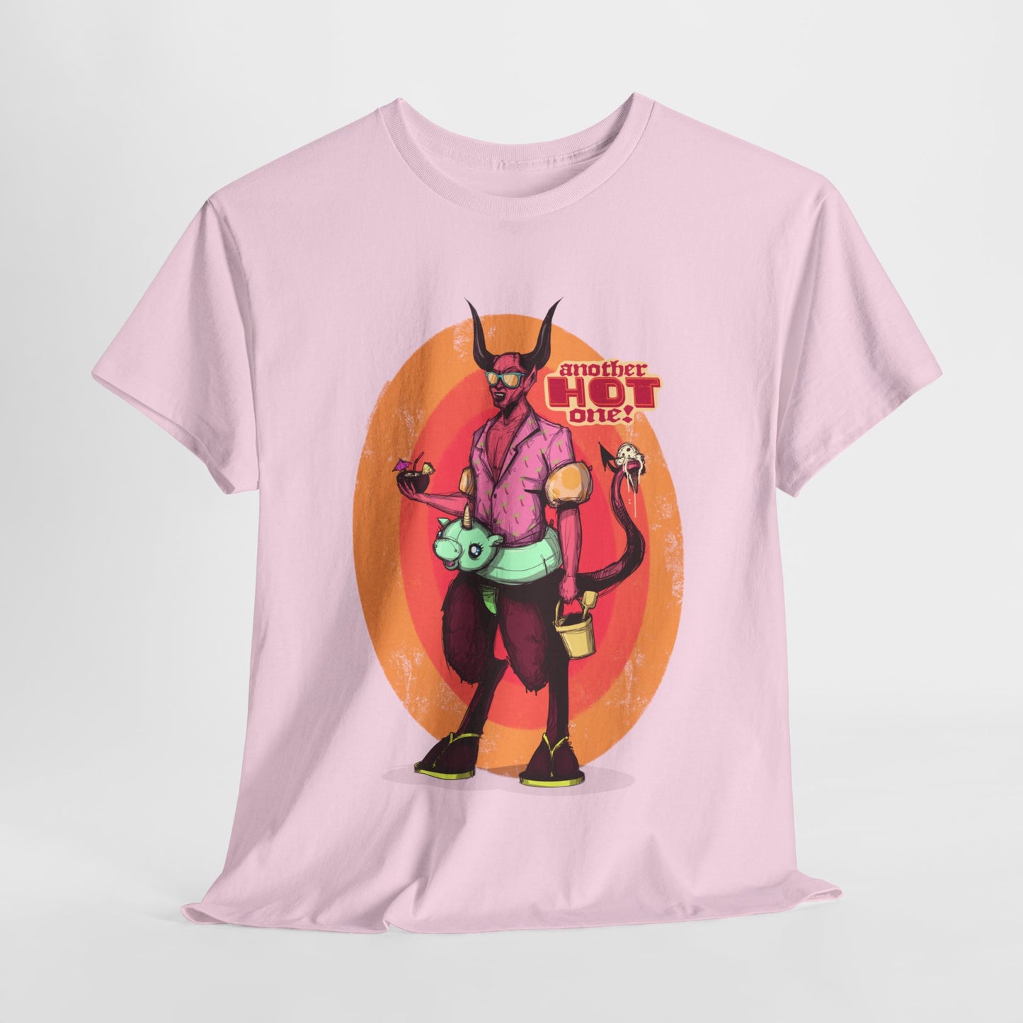 Hot Satan Summer Unisex Heavy Cotton Tee