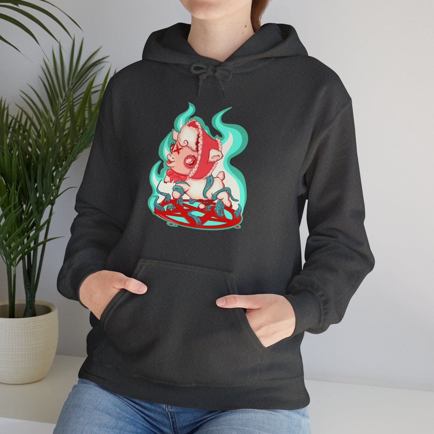 Sacrificial Lamb Unisex Heavy Blend Hooded Sweatshirt