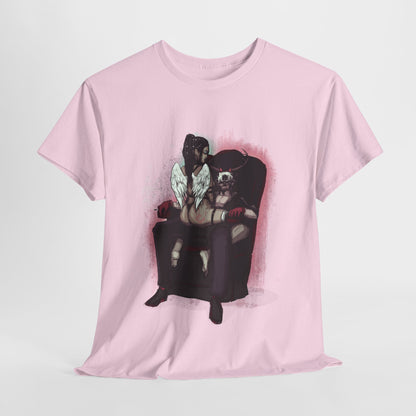 Deer Daddy Series 9: Angels & Demons Unisex Heavy Cotton Tee