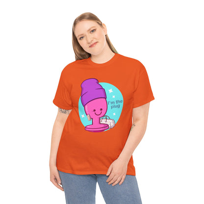 I'm The Plug Unisex Heavy Cotton Tee