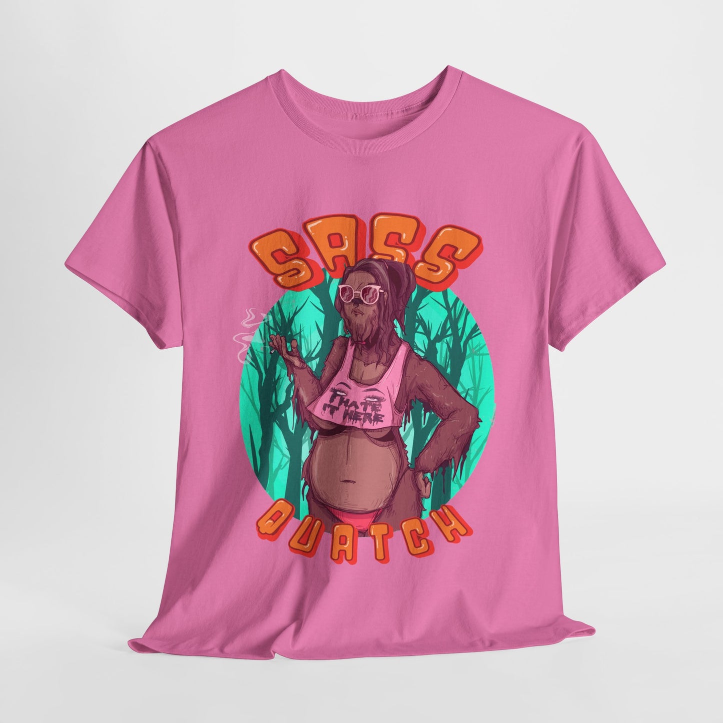Sass Quatch Unisex Heavy Cotton Tee