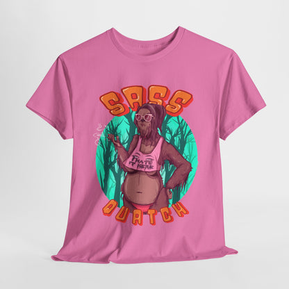Sass Quatch Unisex Heavy Cotton Tee