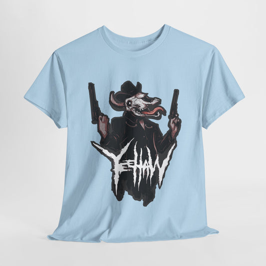 Cowboy Metal Unisex Heavy Cotton Tee