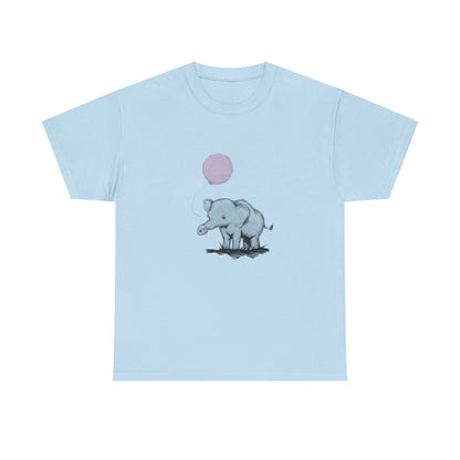 Baby Elephant Unisex Heavy Cotton Tee