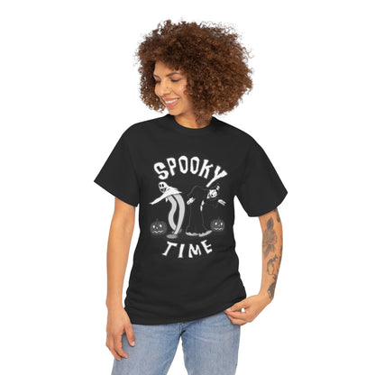 Spooky Time Unisex Heavy Cotton Tee