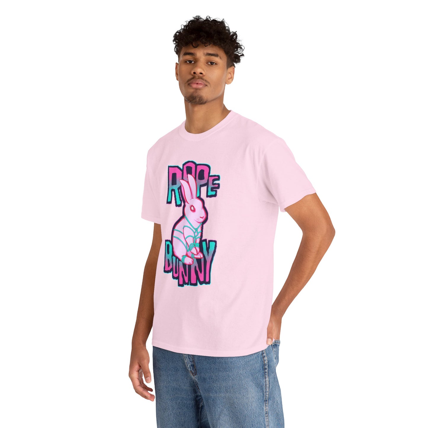 Rope Bunny Unisex Heavy Cotton Tee