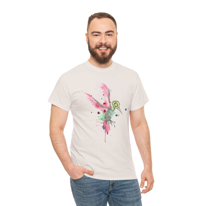 Hummingbird Skeleton Unisex Heavy Cotton Tee