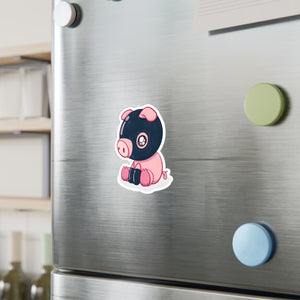 Bad Piggie Kiss-Cut Vinyl Decal