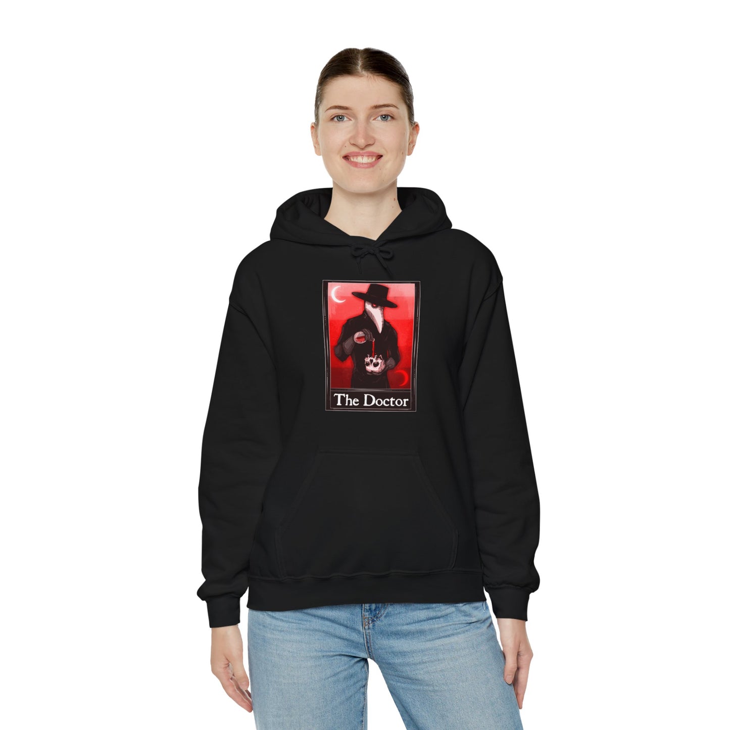 The Doctor Tarot Unisex Heavy Blend Hooded Sweatshirt