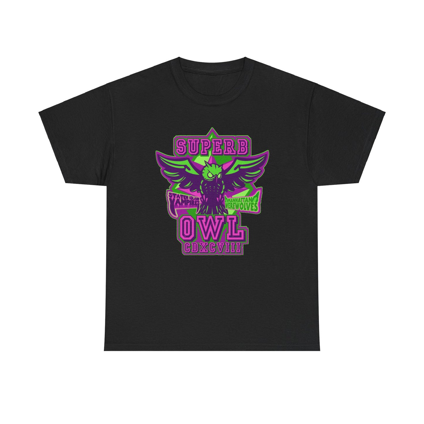 Superb Owl Unisex Heavy Cotton Tee