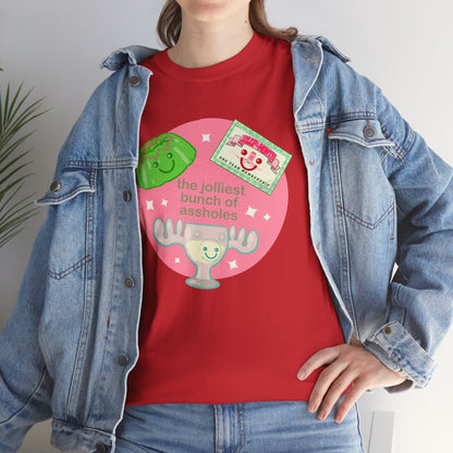 The Jolliest Bunch Of Assholes Unisex Heavy Cotton Tee