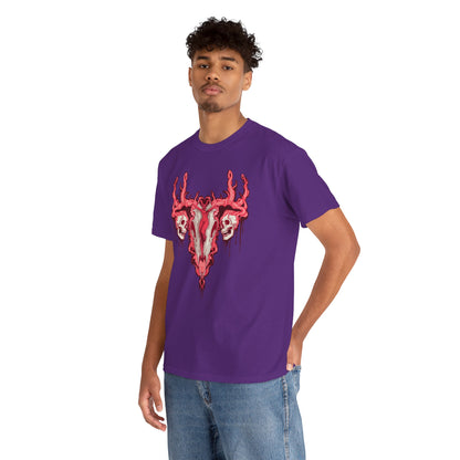 Uterus From Hell Unisex Heavy Cotton Tee